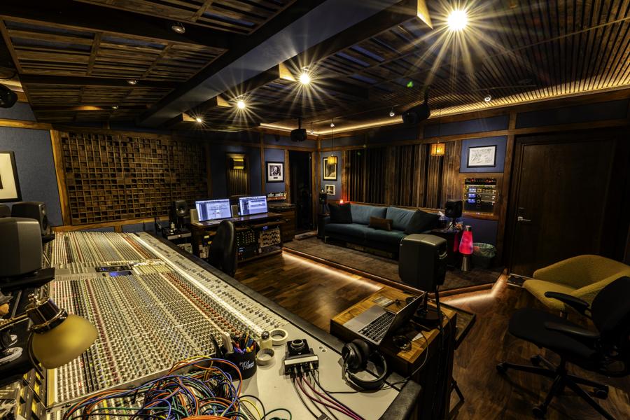 The control room from the mix position