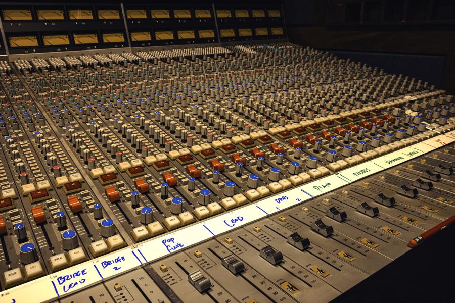 SSL 4000 G+ channel strips